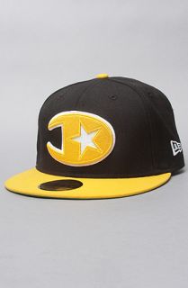 DGK The Champs New Era Cap in Black Yellow