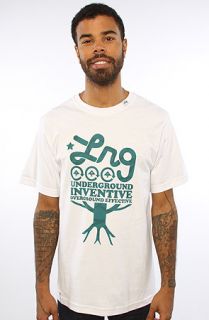 LRG Core Collection The Core Collection Six Tee in White Dark Teal