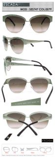EyezoneCo ESCADA Sunglasses SES747 0579 Silver Metal Sunglass
