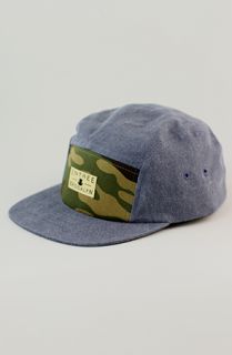 Entree Entree LS BROOKLYN Camo Blue Wash 5 Panel