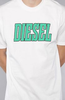 Sneaktip The Diesel Tee in White Concrete