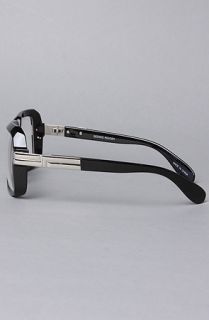 Sunscape Eyewear The Sedwig Reader Sunglasses in Gloss Black