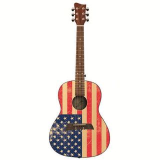 First Act 36 inch Designer Acoustic Guitar American Flag