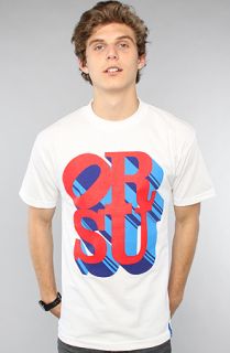 ORISUE The ORSU Tee in White Concrete Culture