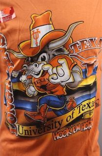 And Still x For All To Envy Vintage Texas Longhorns mascot tshirt NWT