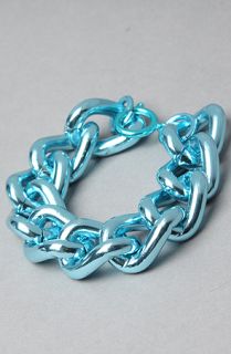 Accessories Boutique The Chunky Chain Bracelet in Blue  Karmaloop