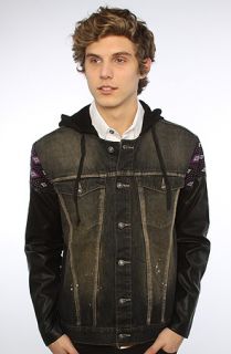 February Fourth The Native Denim Jacket in Black Wash