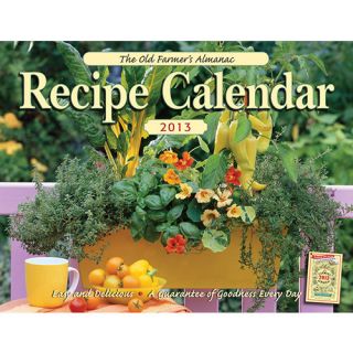 Old Farmers Almanac Recipes 2013 Wall Calendar 1571985794