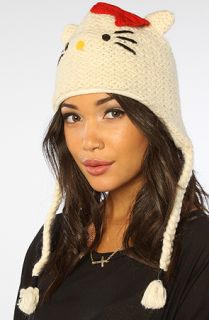 deLux The Hello Kitty Pilot Hat in White
