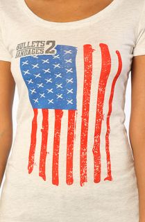 bullets2bandages flag tee white $ 29 99 converter share on tumblr size