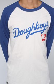 CKDOUT The Pennant 34 Tee in Royal Blue White