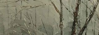 First Frost Fine Art Giclee of Landscape Painting 20 50 Tatiana Quebec