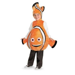  Deluxe Orange Clown Fish Marlin Child Costume Disguise 38337