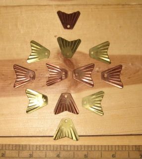 One Dozen Creek Chub Wigglefish Type Tails 6 Brass 6 Copper