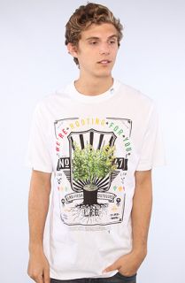 LRG The Were Rooting Applique Tee in White