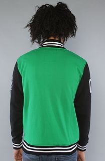 DGK The DGK Scholar Snap Up Fleece in Green