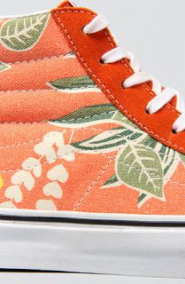 Vans Footwear The Sk8 Hi Slim Sneaker in Orange Hawaiian  Karmaloop