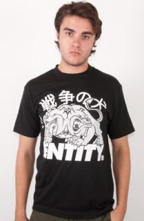 Entity The Hell Hounds Tee in Black Concrete