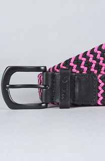 Mishka The Corn Row Belt in Magenta Concrete