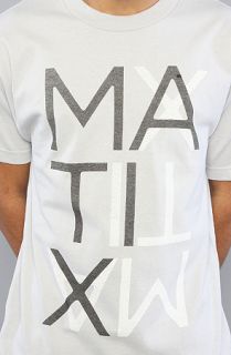 Matix The Reciprocal Tee in Silver Concrete