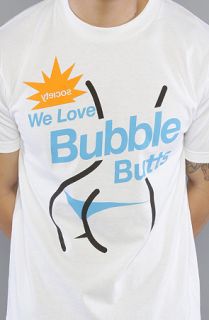 Society Original Products The Bubble Butts Tee in White  Karmaloop