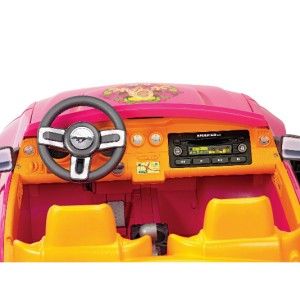 fisher price battery powered barbie ford mustang riding toy 12 volt