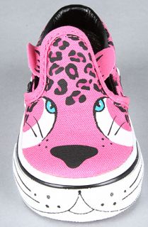 Vans Footwear The Toddler Classic Slip On Sneaker in Pink Cheetah