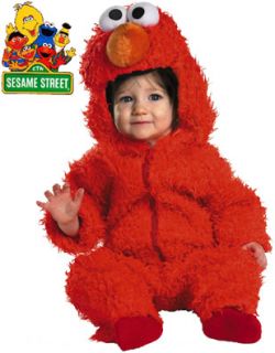 Sesame Street Baby Elmo Plush Costume Infant 12 18M