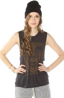 Obey The Obey Cheetah Icon Face Muscle Tank in GraphiteExclusive