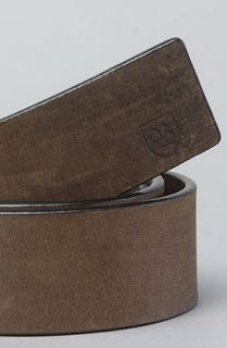 Brixton The Truss Belt in Brown Concrete