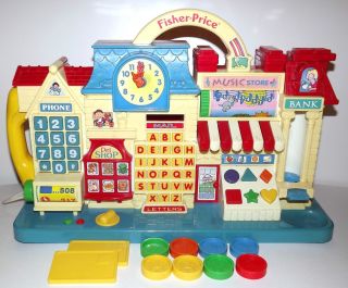 Vintage FISHER PRICE 1994 SMART STREET ELECTRONIC EDUCATIONAL TOY