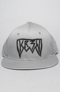 KR3W The Filthy Fangs Snapback Hat in Grey