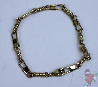 previously owned james avery fishers of men 14k gold bracelet 9 21g