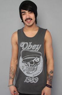 Obey The Devious Scumbags Sleeveless Tee in Dusty Black  Karmaloop