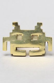  the space invader ring in brass $ 42 00 converter share on tumblr