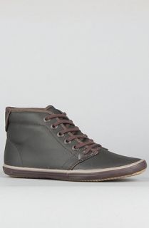 Gravis The Slymz Mid Wax Sneaker in Dark Coffee