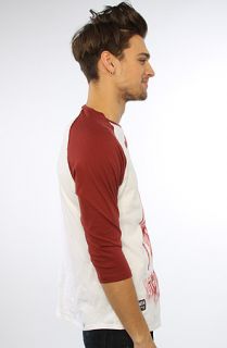 Omit The High Noon Raglan in Maroon Concrete