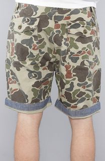 Obey The Troller Shorts in Camo Concrete