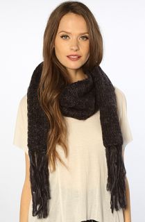 Coal The Addie Scarf in Black Concrete