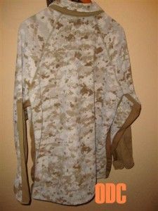 USMC Marine Corps Military Surplus Desert MARPAT Windpro Fleece Jacket