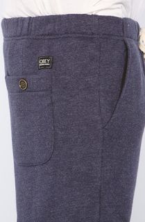 obey the bowen fleece pant in indigo sale $ 43 95 $ 75 00 41 % off