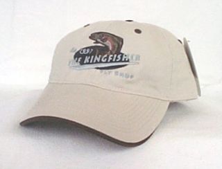 Kingfisher Fly Shop Trout Fishing Ball Cap Hat OURAY