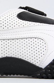  mostro perf leather sneaker in white black sale $ 57 95 $ 100 00 42