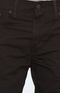 Levis The 511 Pants in Rinsed Twill Black