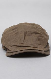 Alternative Apparel The Waxed Caputo Hat in Chocolate