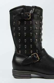 rebels footwear the skully boot in black sale $ 65 95 $ 98 00 33 % off