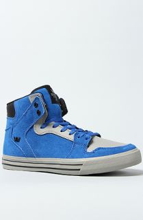 SUPRA The Vaider Sneaker in Royal Suede Grey