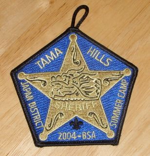 BSA FAR EAST COUNCIL TAMA HILLS SUMMER CAMP 2004   NEW