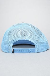 Fourstar Clothing The Pirate Mesh Snapback Hat in Charcoal Turquoise
