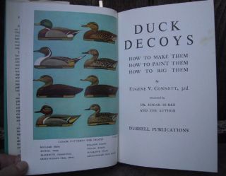 Duck Decoys Eugene Connett 1953 Scaled Drawings